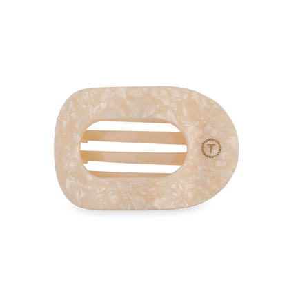 Flat Round Hair Clip | Medium | Soft Surf