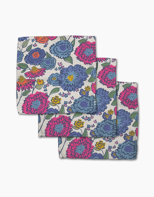 Painterly Meadow Dishcloth Set