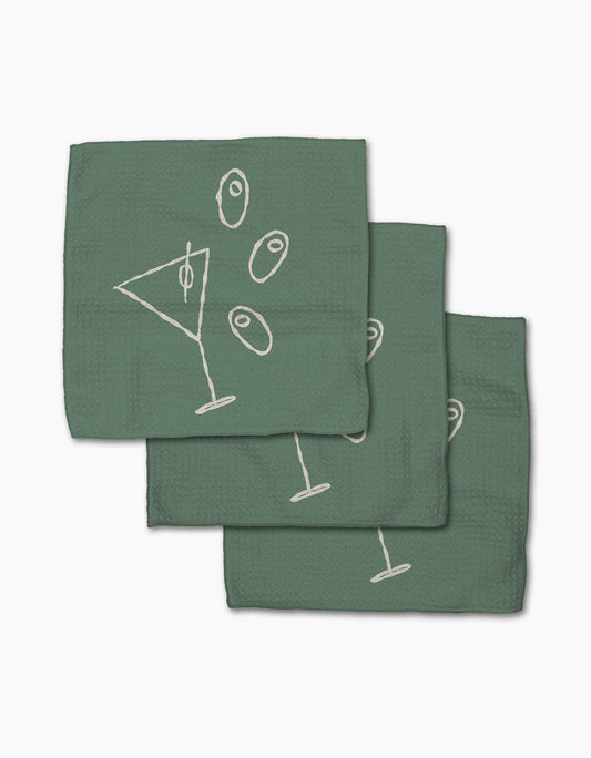 Shaken Not Stirred Dishcloth Set