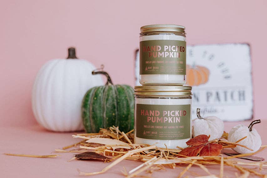 Hand Picked Pumpkin Candle: 16 oz Candle