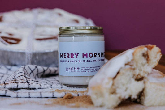 Merry Morning Candle: 8 oz Candle