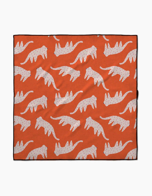 Cute Cheetah Dog Towel