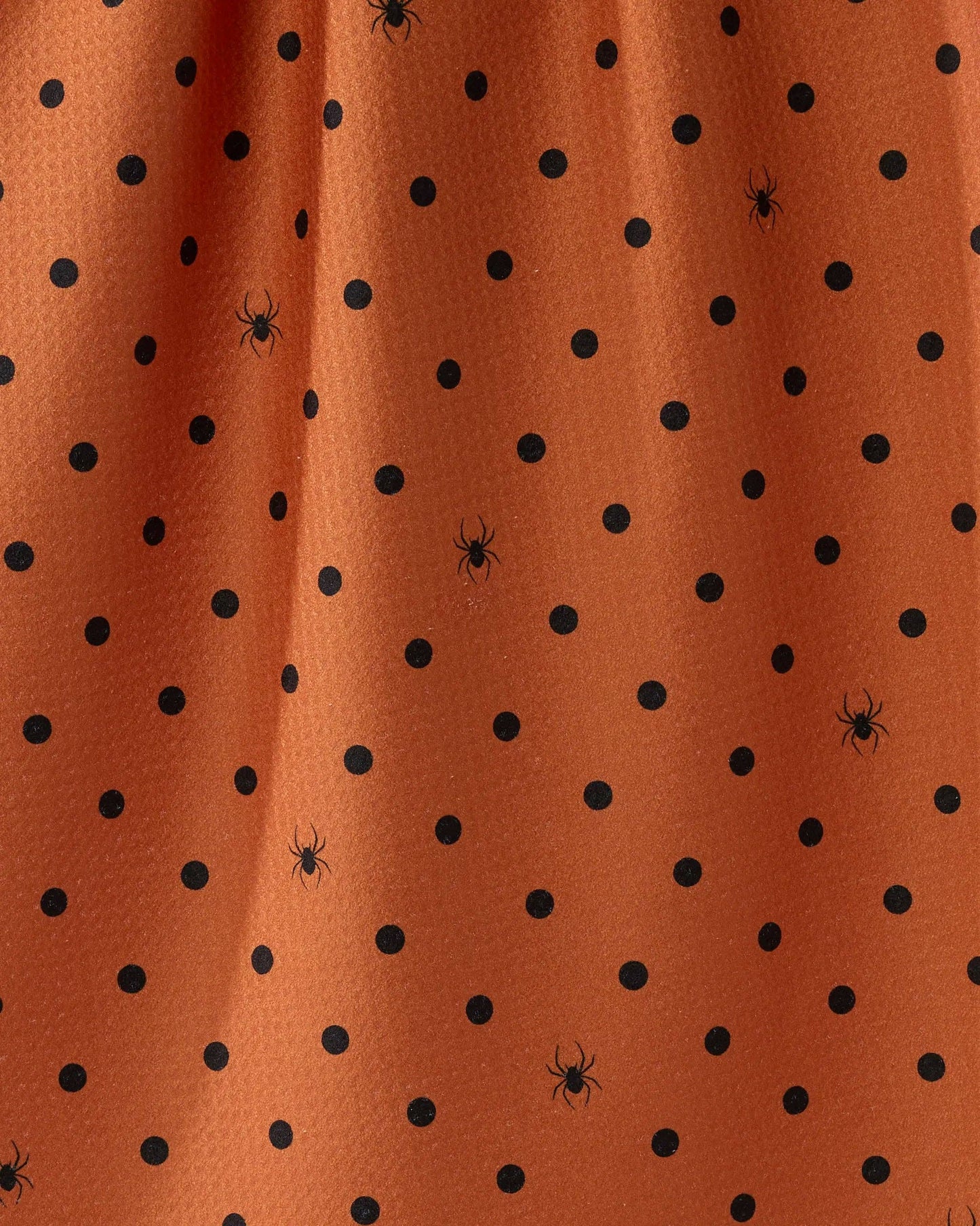Spookydots Tea Towel: Orange