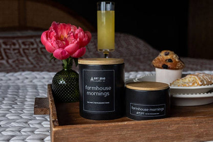 Farmhouse Mornings Candle: 12 oz