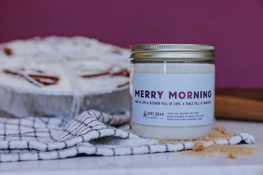 Merry Morning Candle: 8 oz Candle