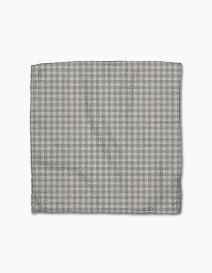 Tidepool Check Dishcloth Set