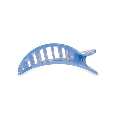 Flat Round Hair Clip | Medium | Blue Lagoon