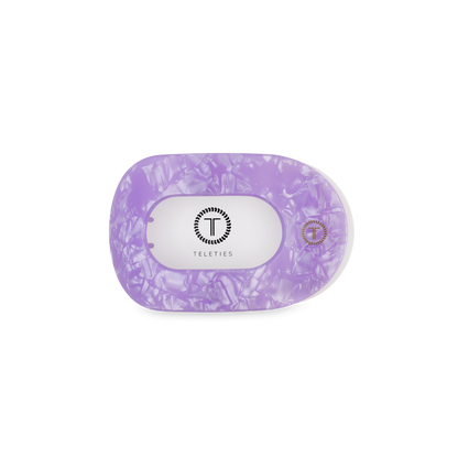 Flat Round Hair Clip | Small | Lavender Mist