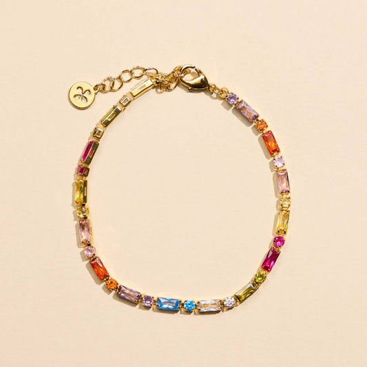 Multicolor Tennis Bracelet
