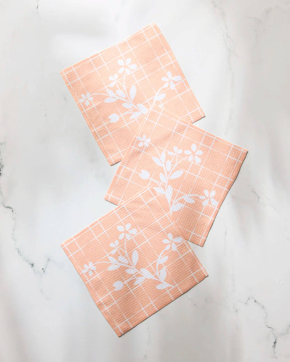 Quiet Flower Dishcloth Set