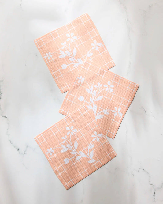 Quiet Flower Dishcloth Set
