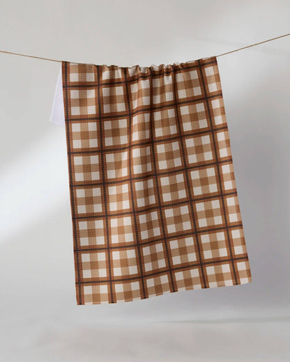 Rich Cocoa Tea Towel