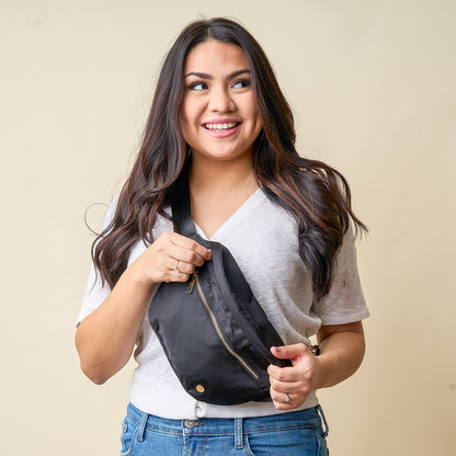 XL Belt Bag - Midnight Black