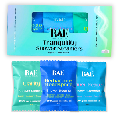 Tranquility Shower Steamers 6 Pack - Made in USA