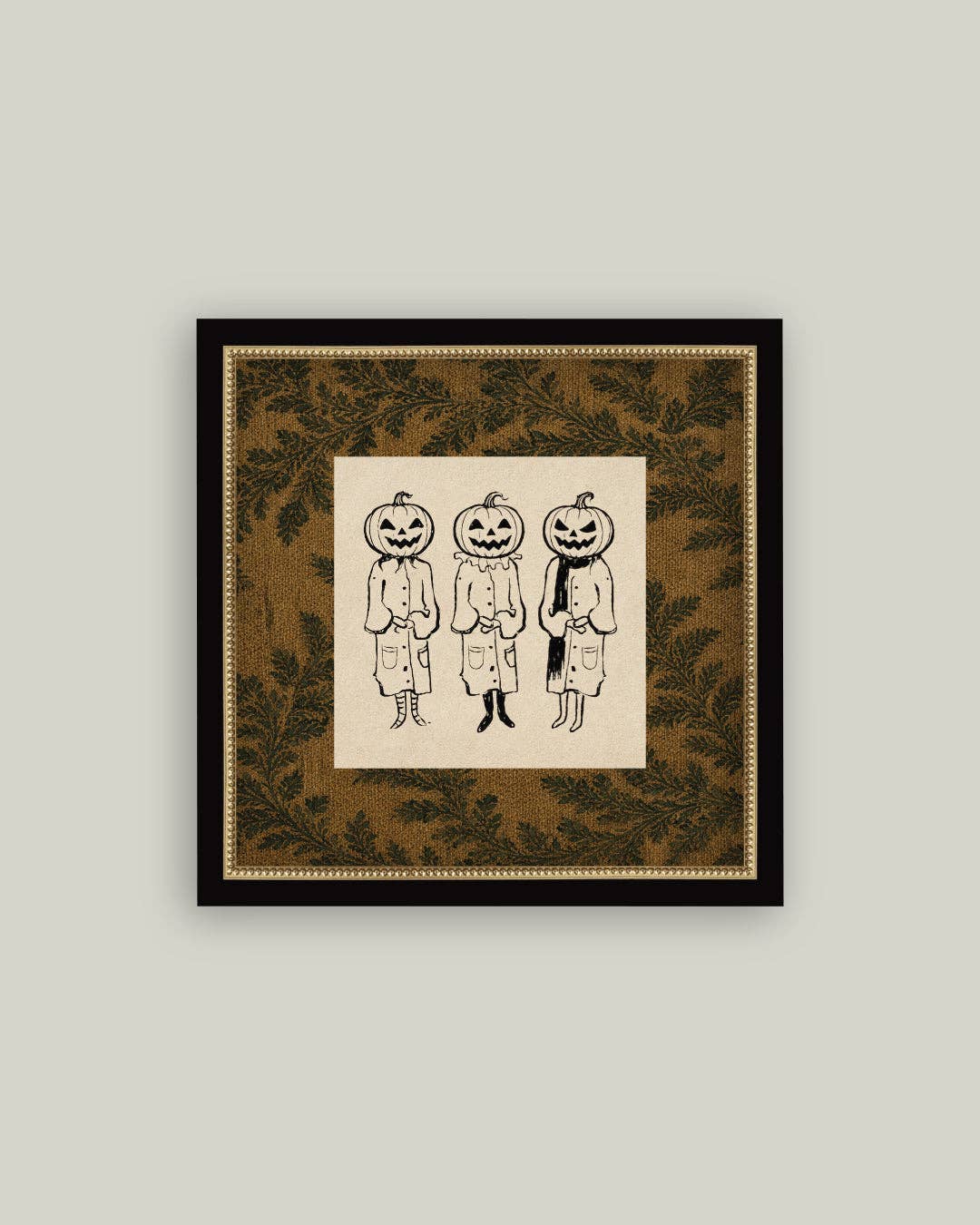 Pumpkin Trio: 8x8