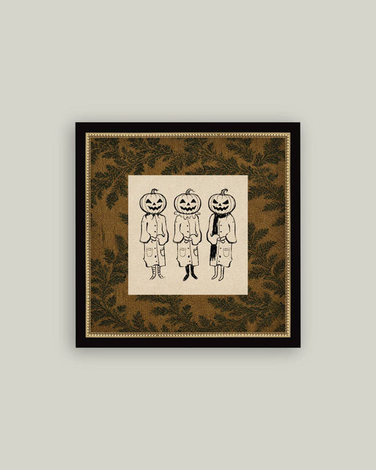 Pumpkin Trio: 8x8