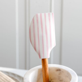 Pink Stripe Rubber Spatula