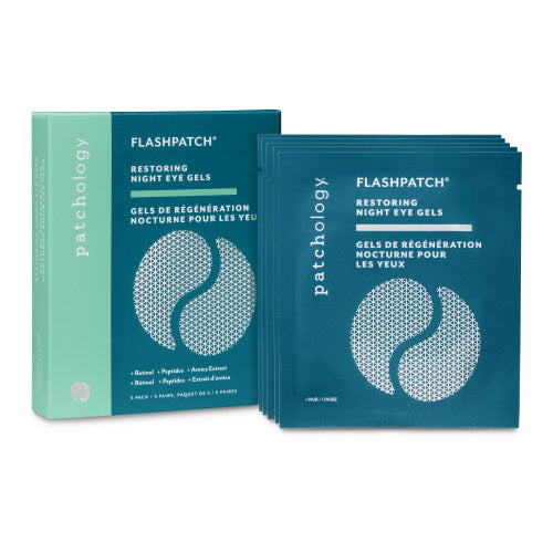 FlashPatch Restoring Night Eye 5 Minute HydroGels (5 pairs)