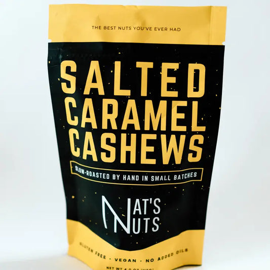 Nat's Nuts-Salted Caramel Cashews